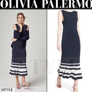 Olivia Palermo Chelsea28 Dress, Nautical, Classic, Day to Evening Dress, size XS